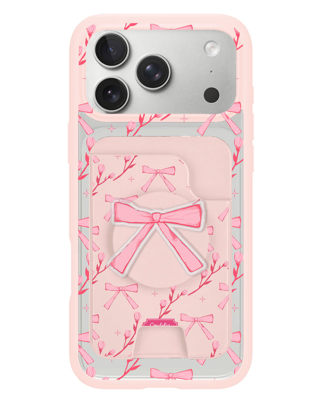 iPhone Magpop Wallet - Coquette Floral