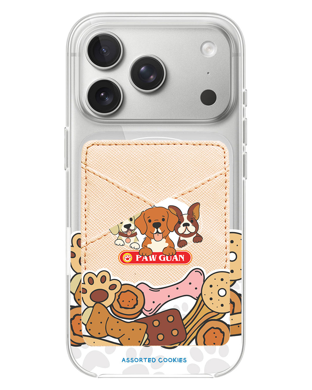 iPhone Phone Wallet Case - Pawguan Dog
