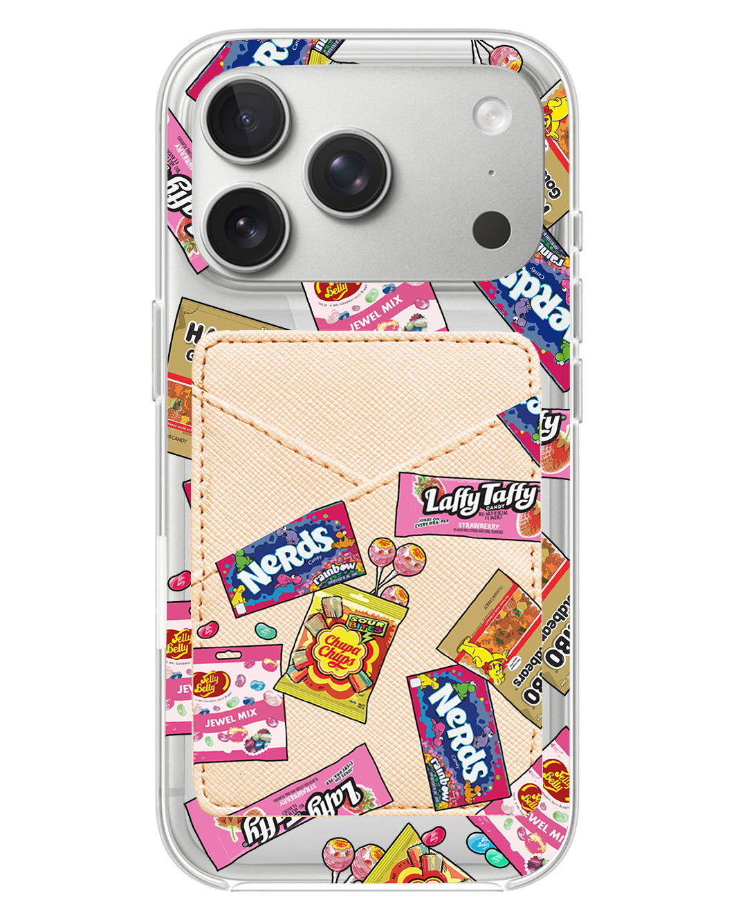 iPhone Phone Wallet Case - Sweets And Gummies