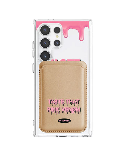 Android Magnetic Wallet Case - Pink Venom