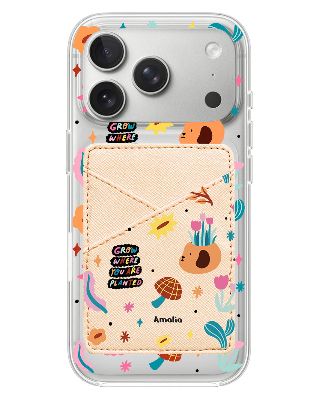 iPhone Phone Wallet Case - Grow and Bloom