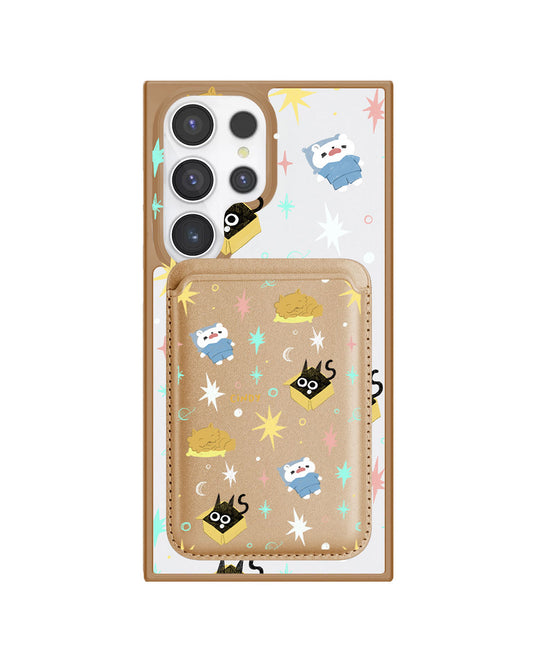 Android Magnetic Wallet Case - Nightover