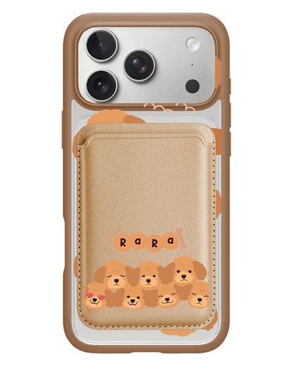 iPhone Magnetic Wallet Case - Poodle Squad 3.0