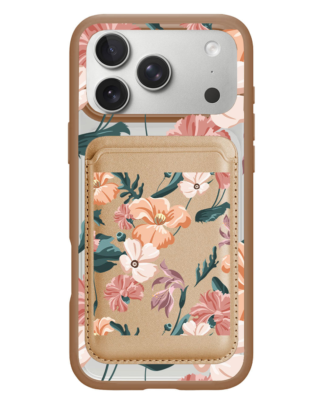 iPhone Magnetic Wallet Case - Botanical Garden 1.0