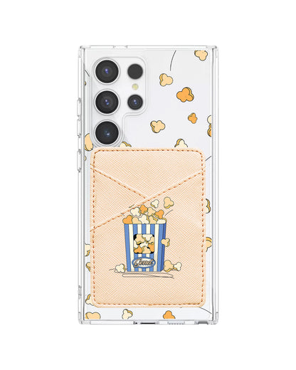 Android Phone Wallet Case - Popcorn