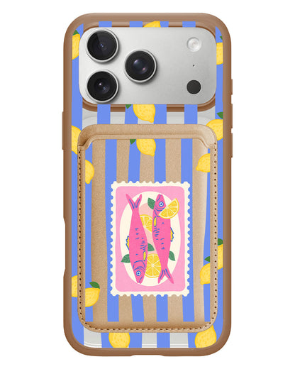 iPhone Magnetic Wallet Case - Sardines 2.0