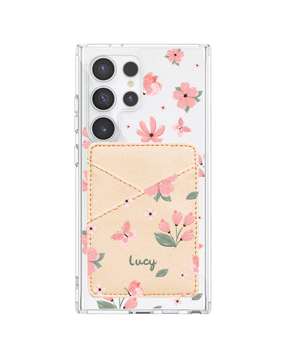 Android Phone Wallet Case - Pink Delight