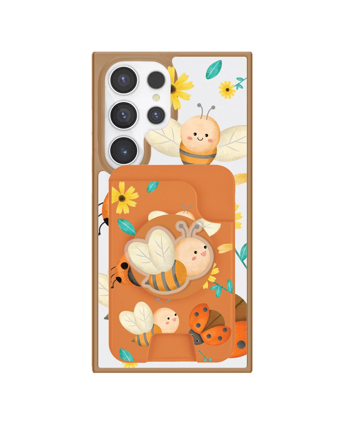 Android Magpop Wallet - Lady Bug & Bee
