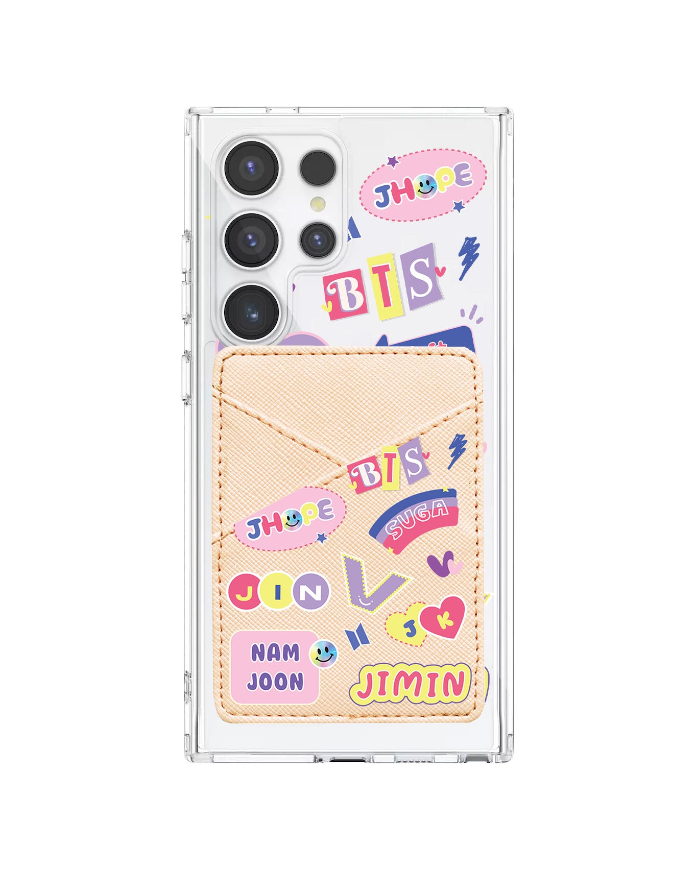 Android Phone Wallet Case - BTS Members