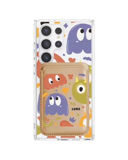 Android Magnetic Wallet Case - Cute Monster 1