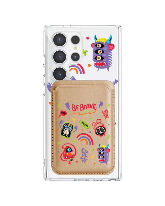 Android Magnetic Wallet Case - Baby Monster