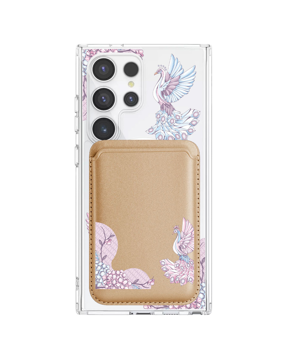 Android Magnetic Wallet Case - Peacock 1.0