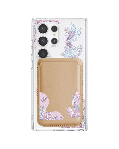 Android Magnetic Wallet Case - Peacock 1.0