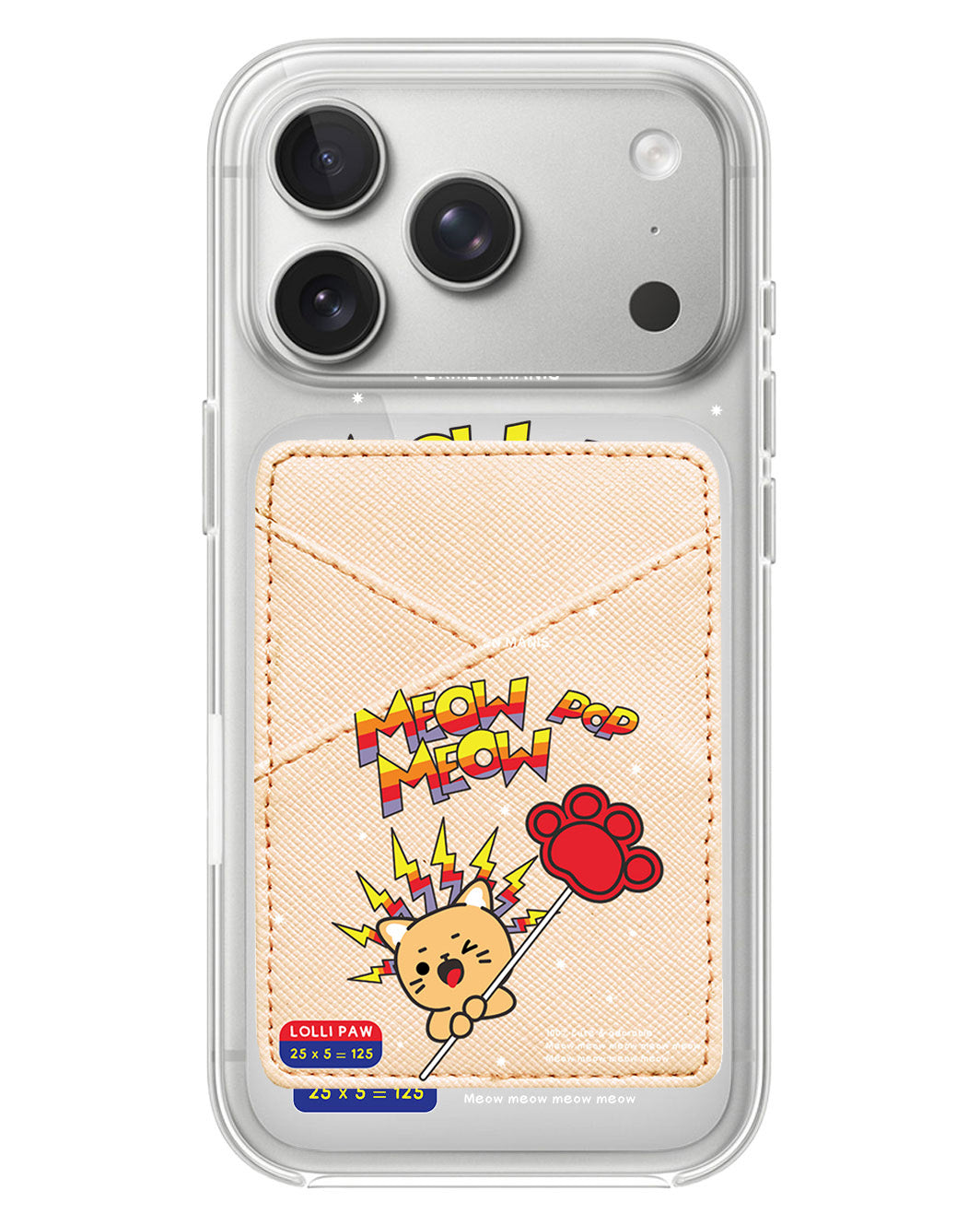 iPhone Phone Wallet Case - Meow Pop 2.0