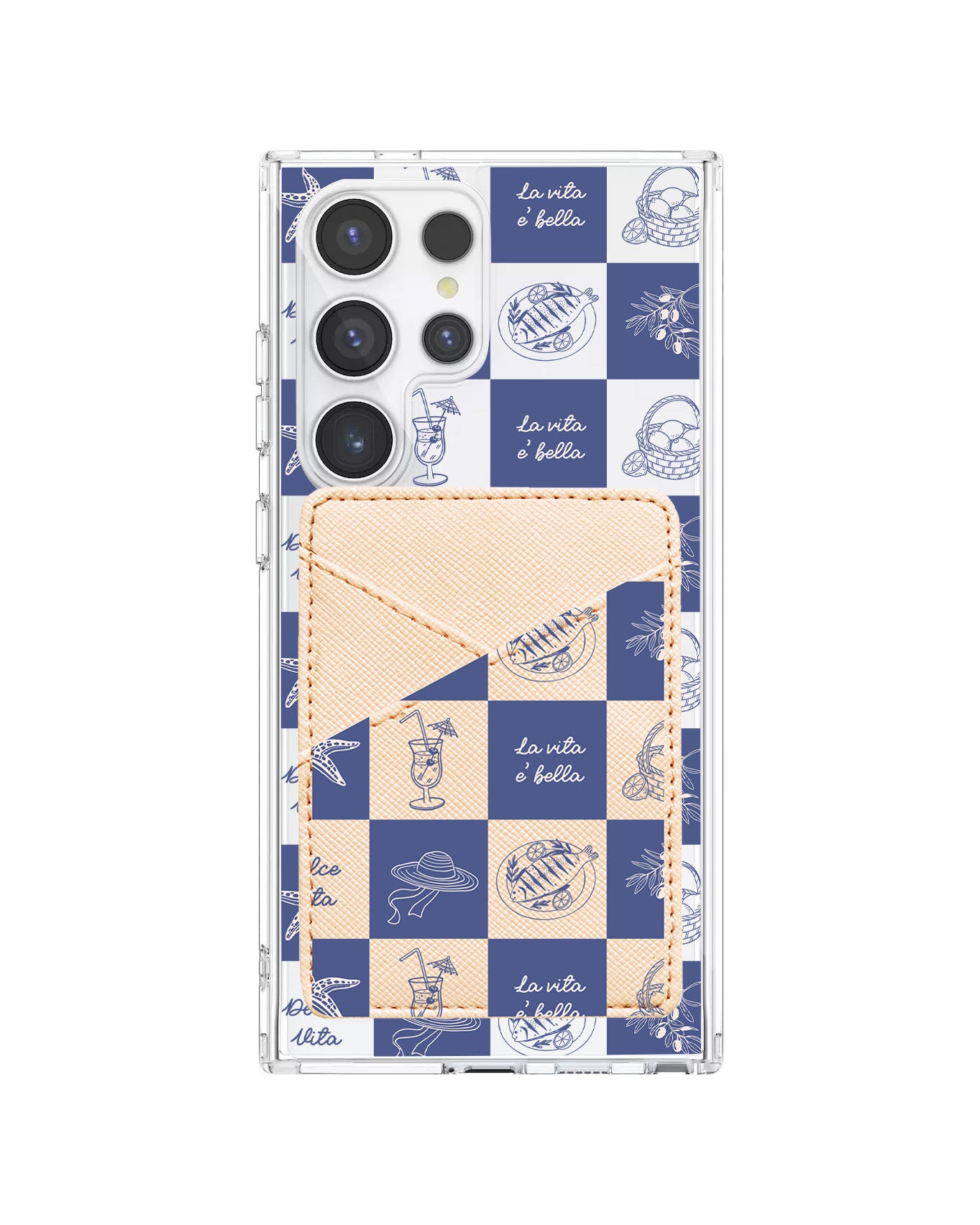 Android Phone Wallet Case - Dolce Vita