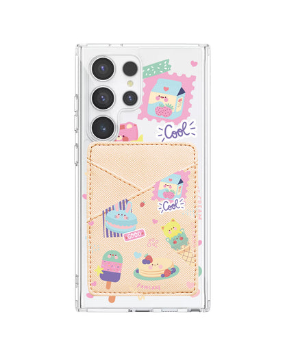 Android Phone Wallet Case - Sweet Cafe