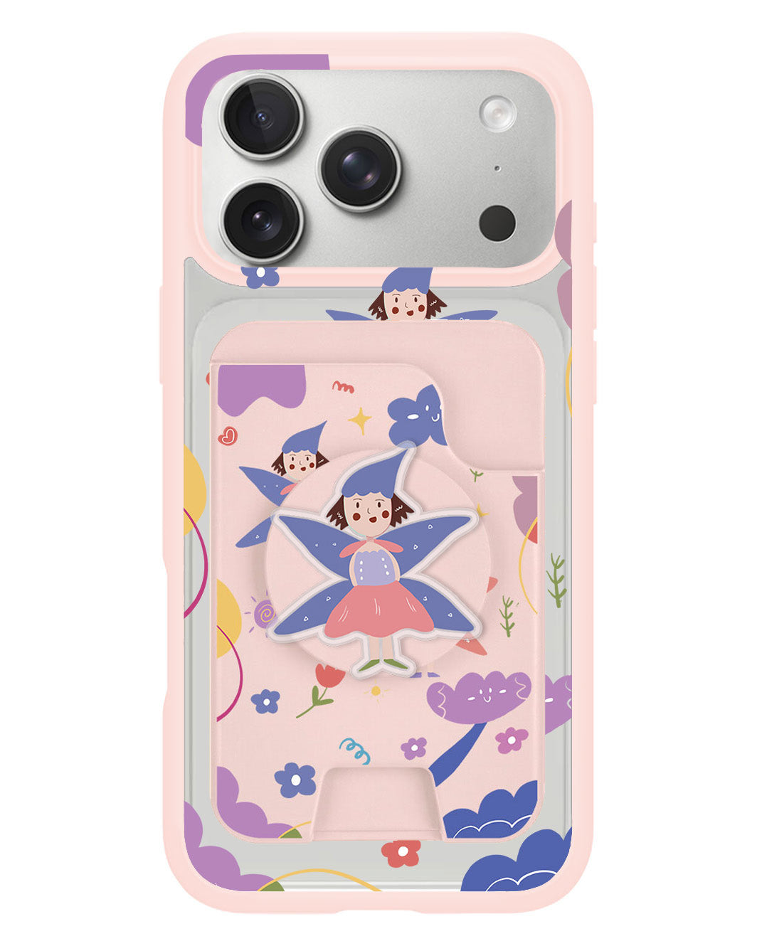 iPhone Magpop Wallet - Fairy Pattern