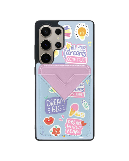 Android Avant Wallet Case - Dream Sticker Pack