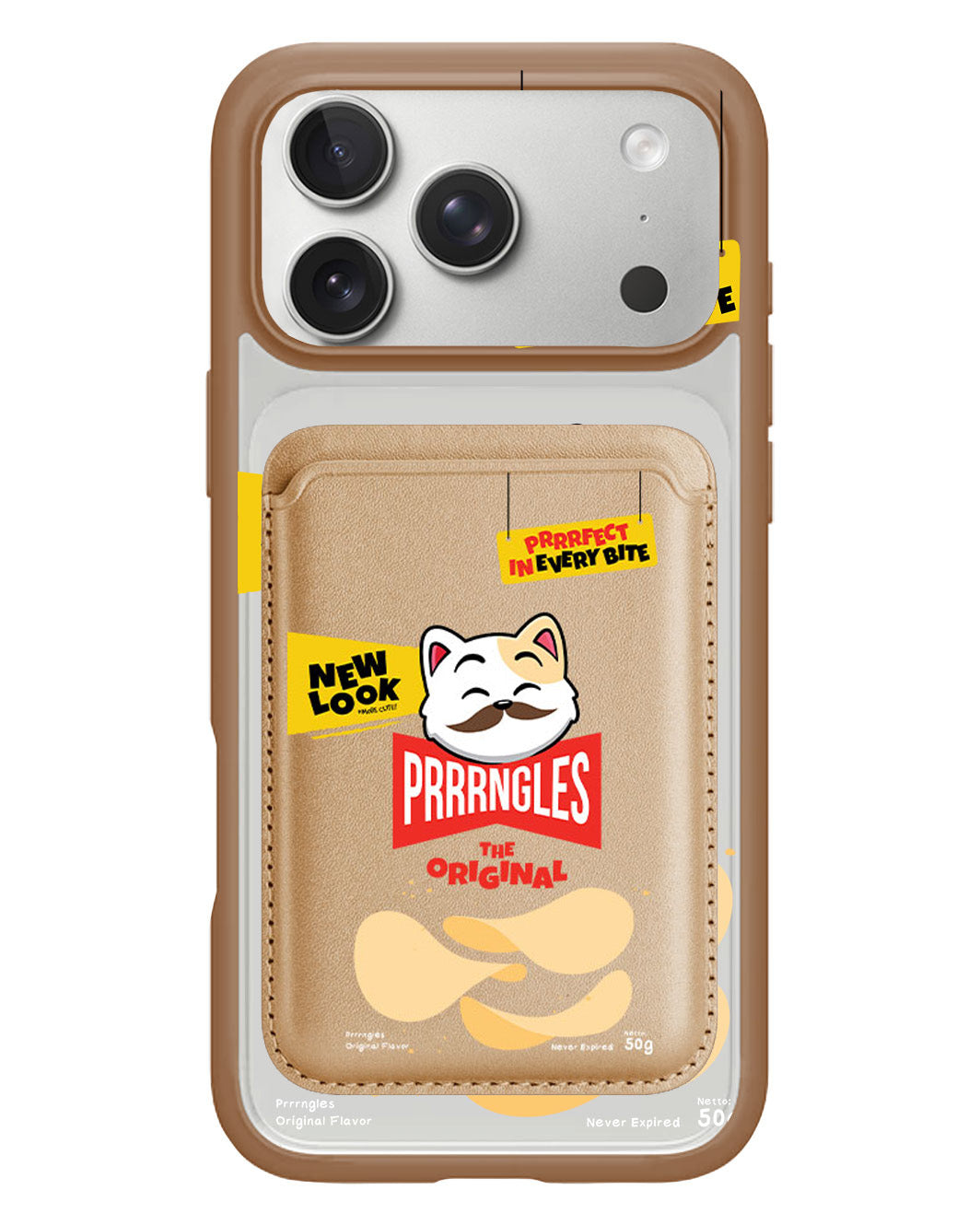 iPhone Magnetic Wallet Case - Prrrngles