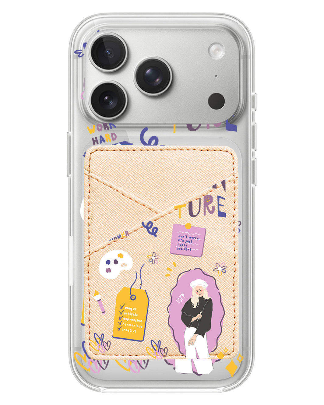 iPhone Phone Wallet Case - Isfp