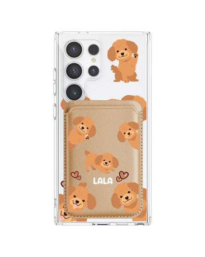 Android Magnetic Wallet Case - Poodle Squad