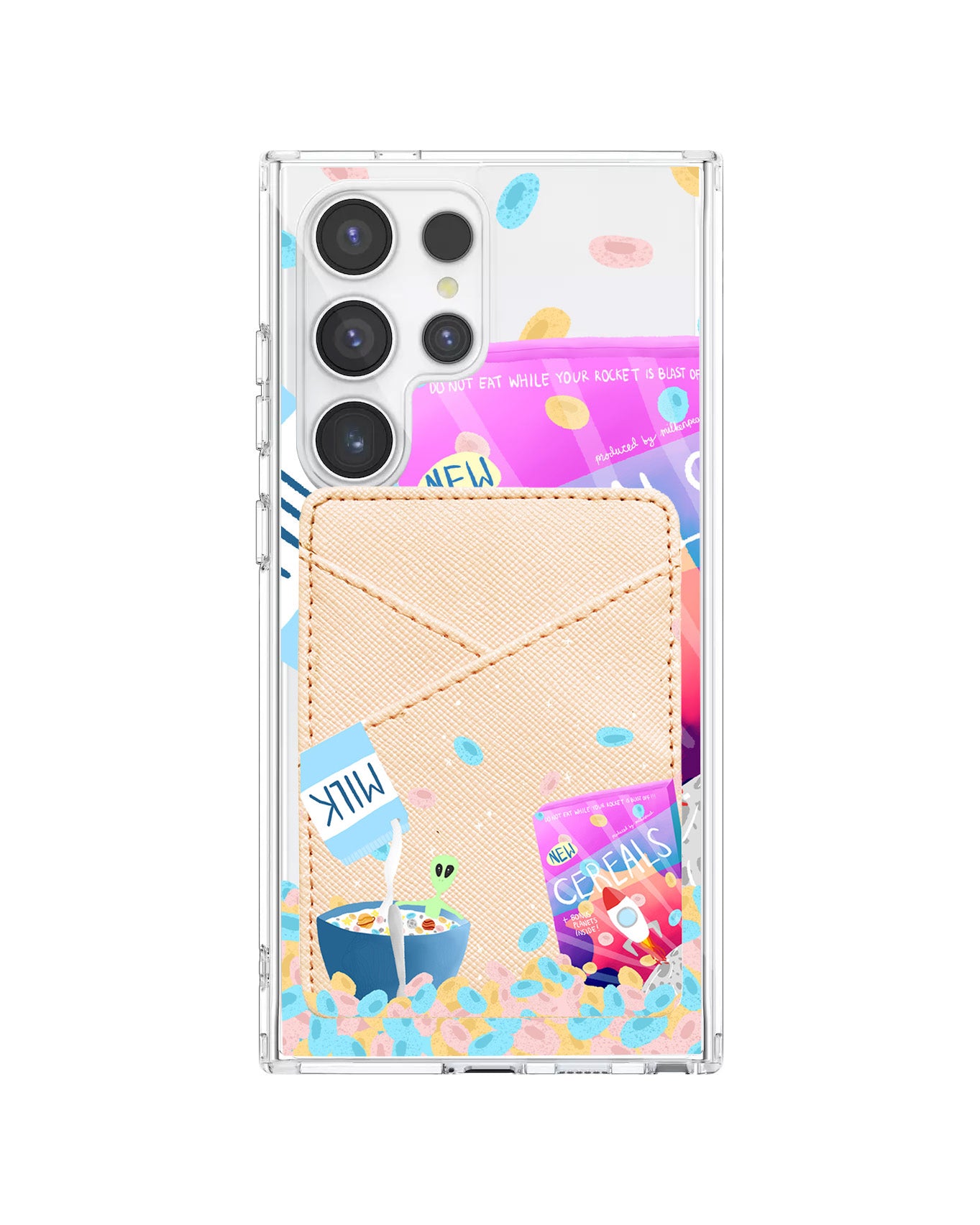 Android Phone Wallet Case - Cerealiens