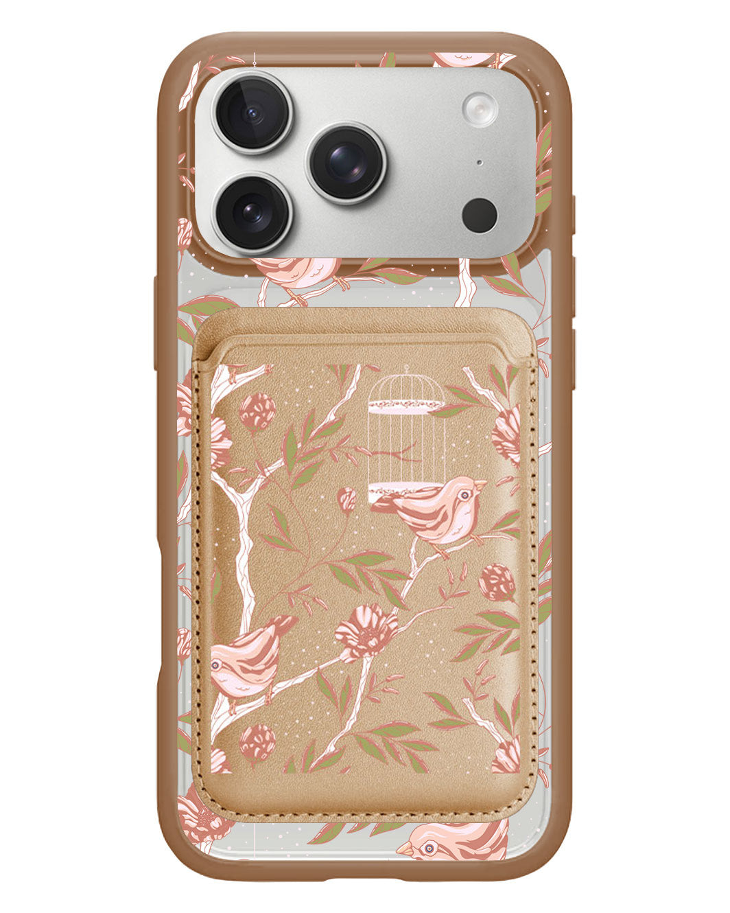 iPhone Magnetic Wallet Case - Lovebird 14.0