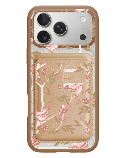 iPhone Magnetic Wallet Case - Lovebird 14.0