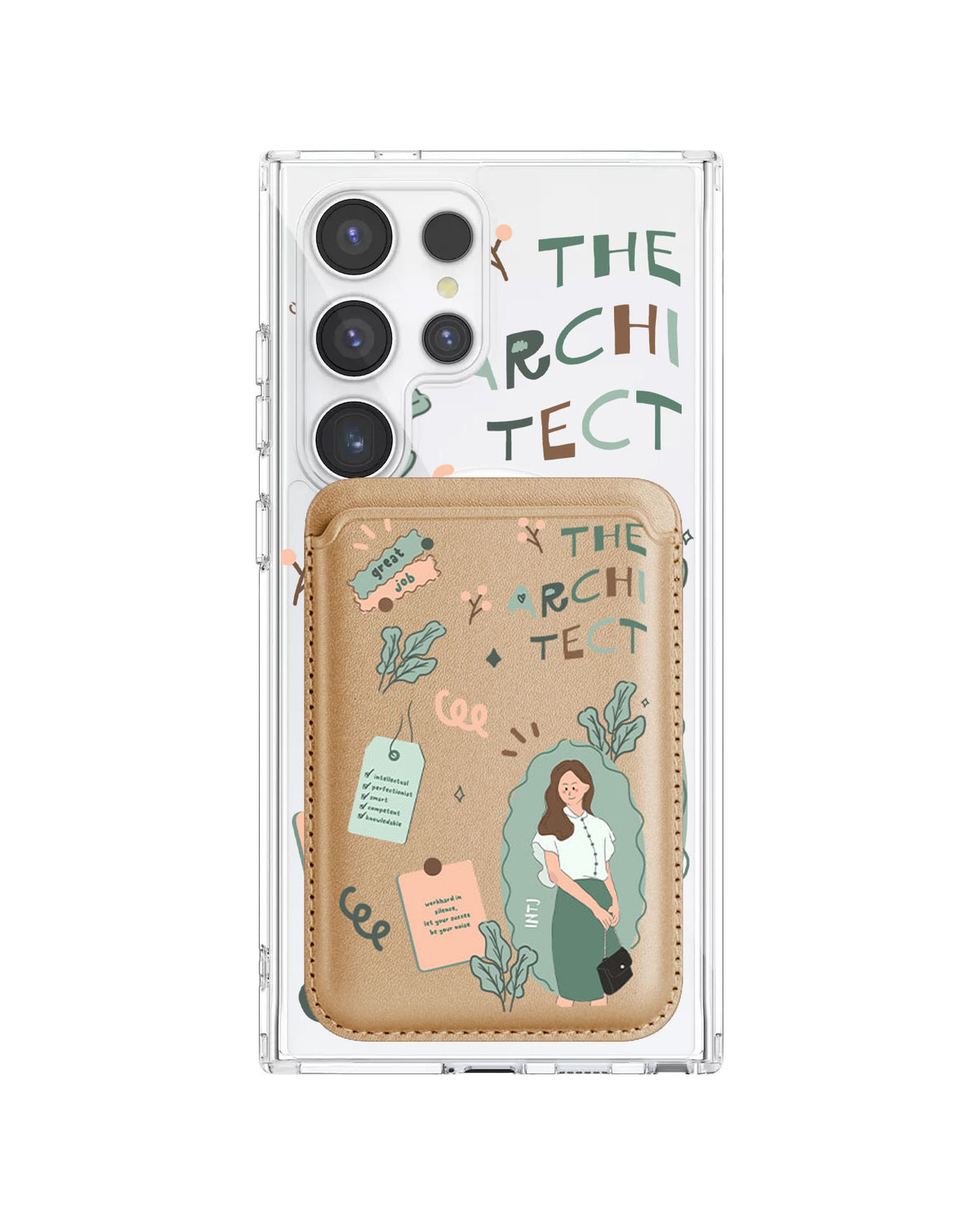 Android Magnetic Wallet Case - Intj