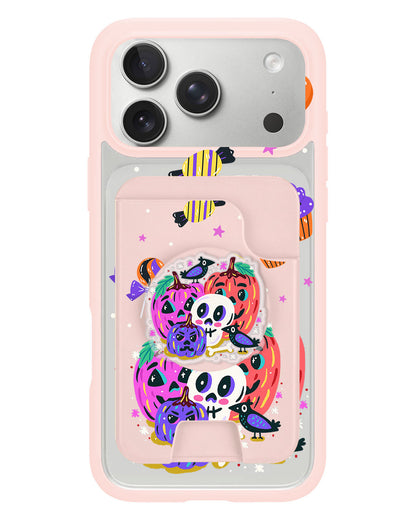 iPhone Magpop Wallet - Pumpkins Monster