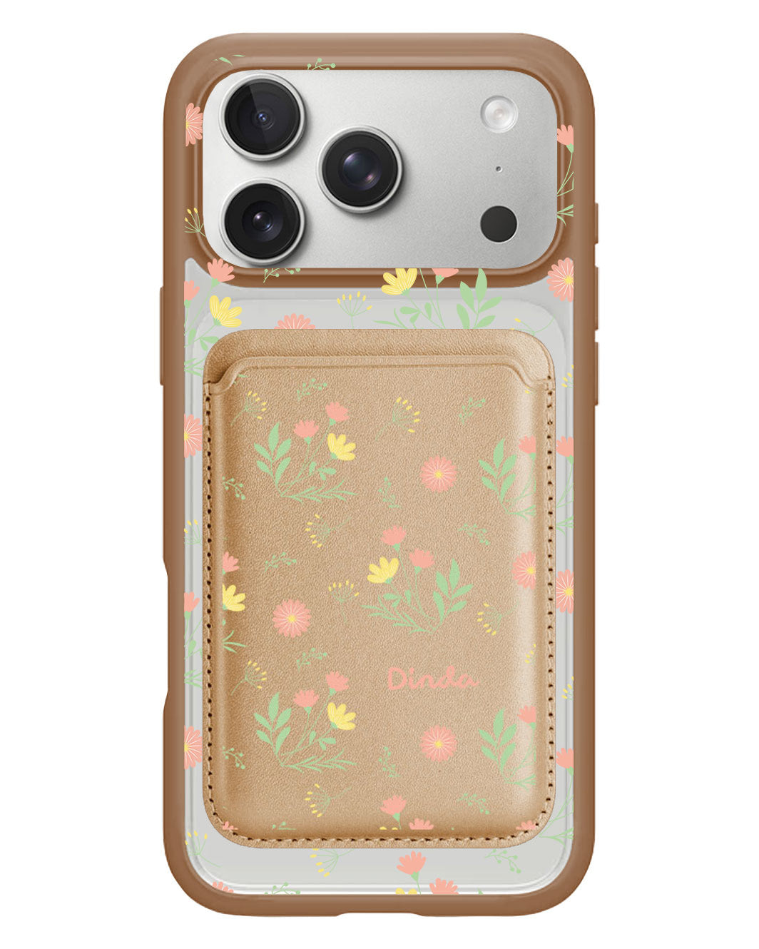 iPhone Magnetic Wallet Case - Dandelion