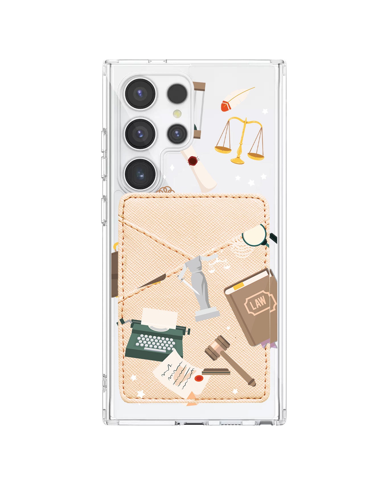 Android Phone Wallet Case - Lawyer