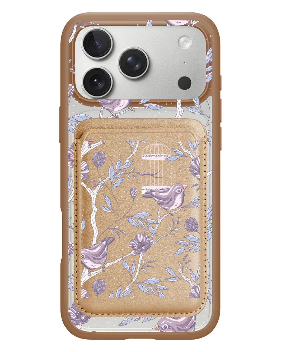 iPhone Magnetic Wallet Case - Lovebird 15.0