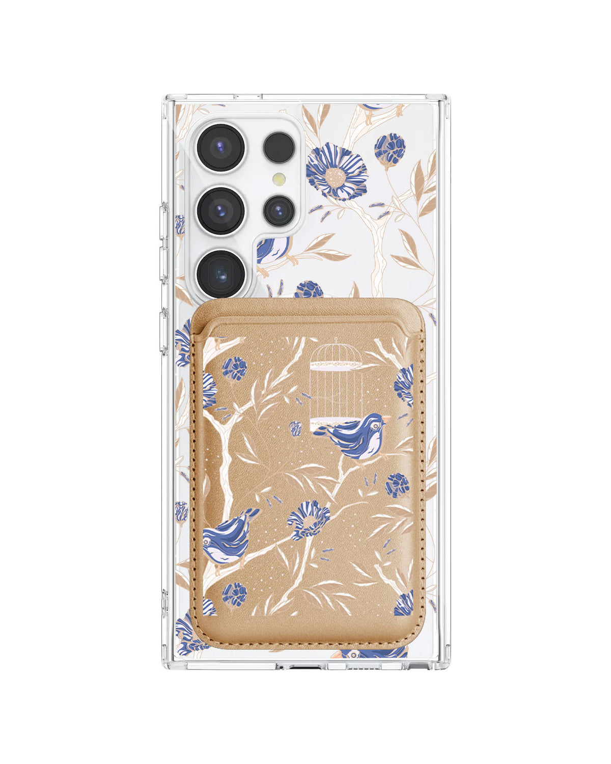Android Magnetic Wallet Case - Lovebird 12.0