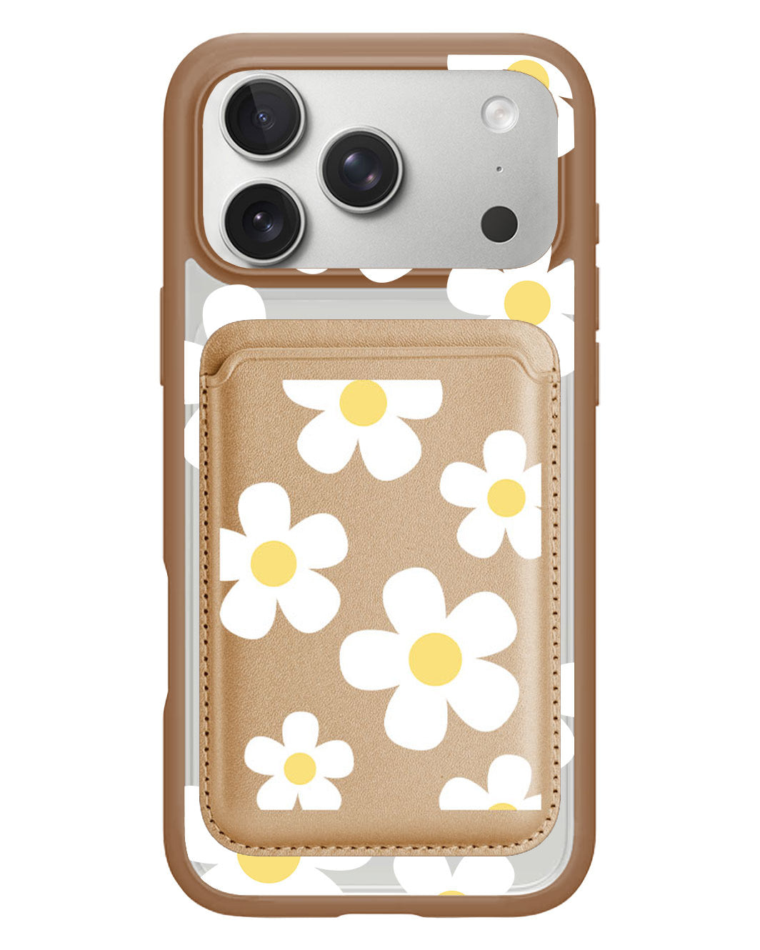 iPhone Magnetic Wallet Case - Daisy 2.0