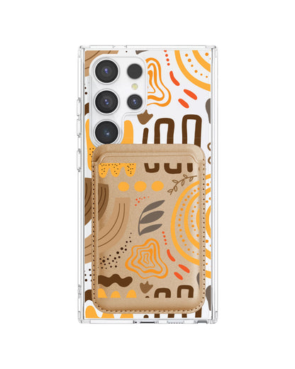 Android Magnetic Wallet Case - Hello Autumn