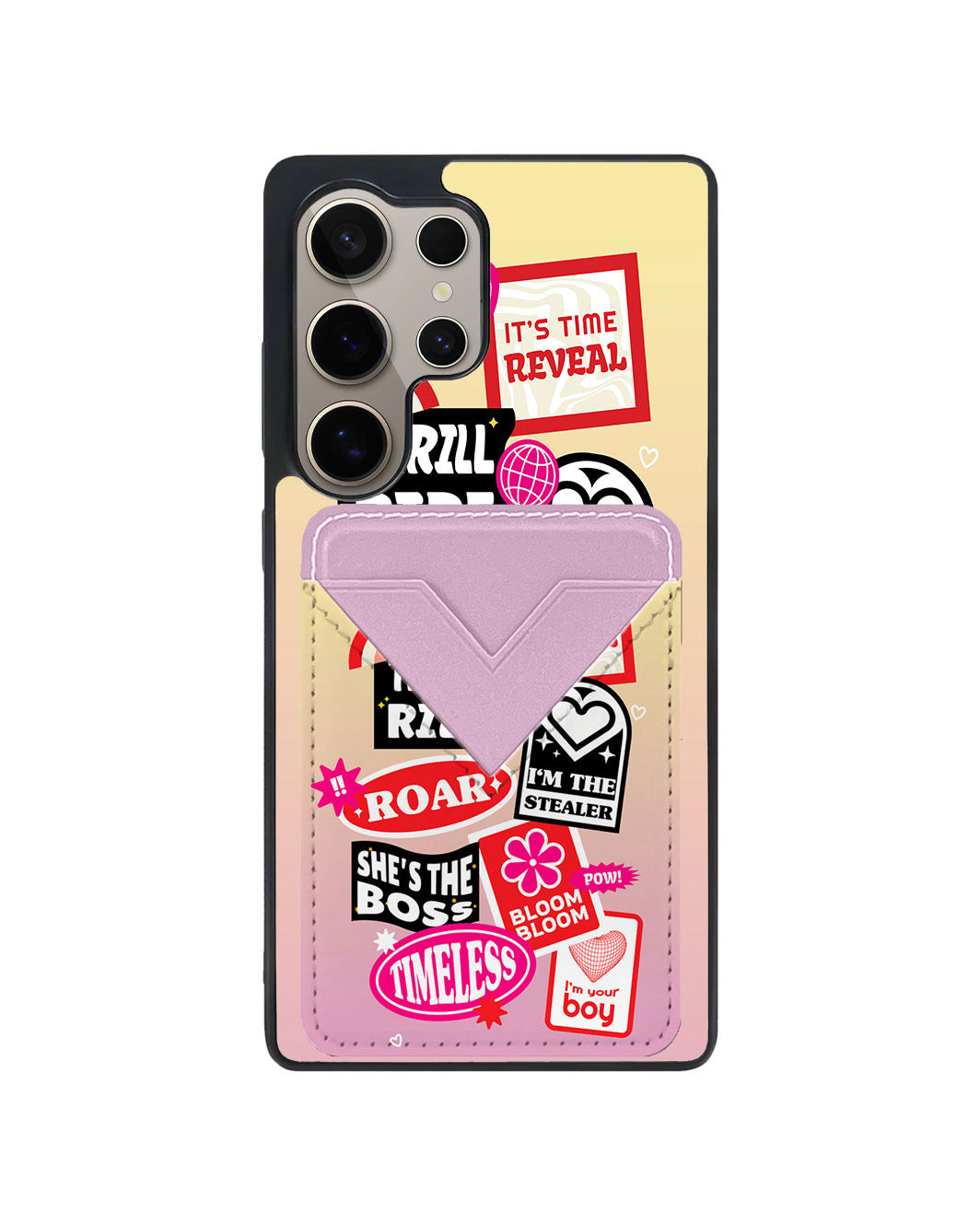 Android Avant Wallet Case - The Boyz Song Sticker Pack