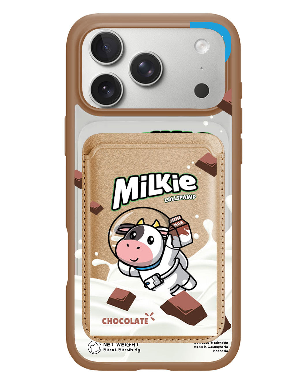 iPhone Magnetic Wallet Case - Milkie
