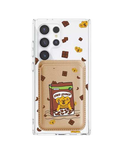 Android Magnetic Wallet Case - Choco Cereal