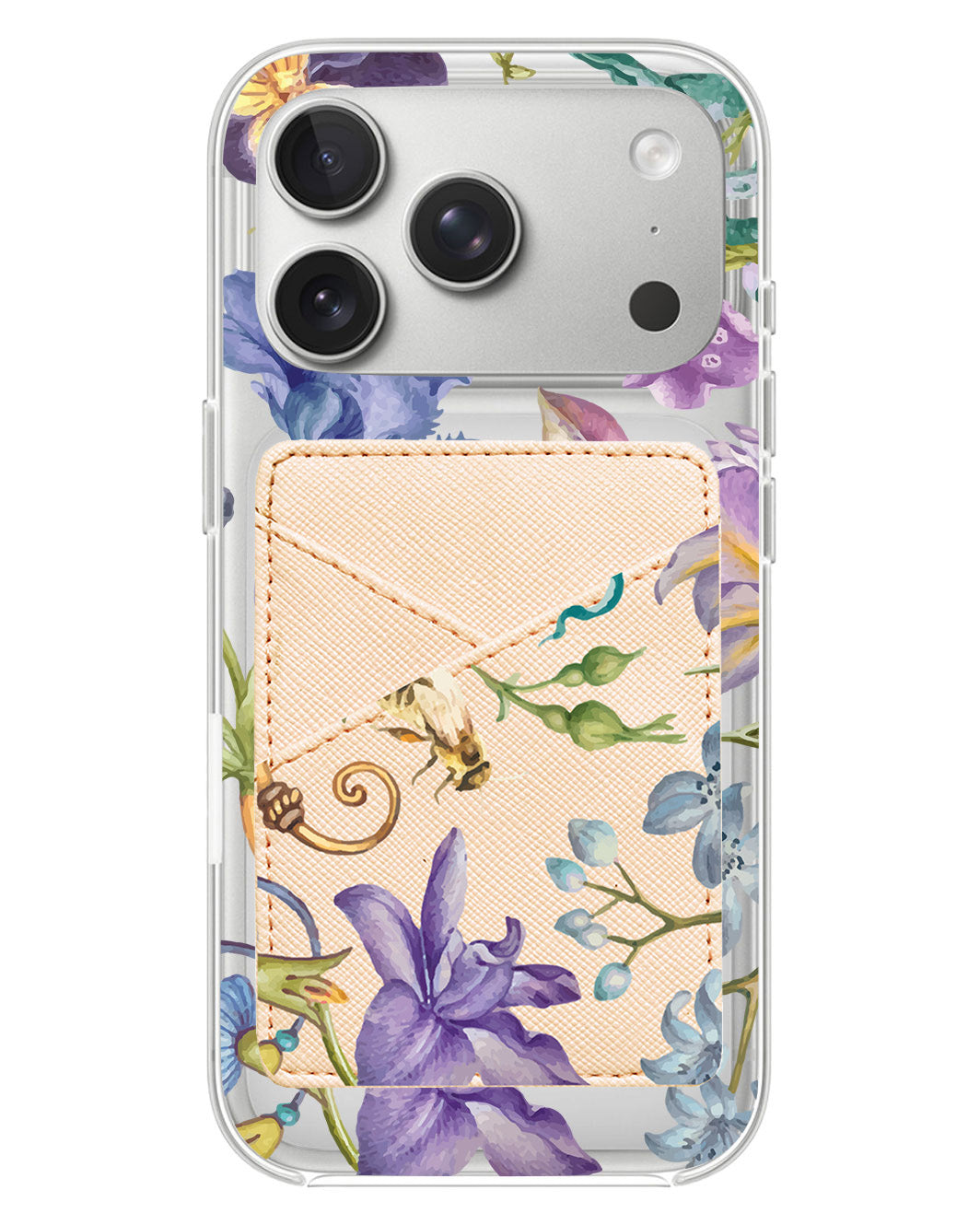 iPhone Phone Wallet Case - Violetta