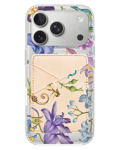iPhone Phone Wallet Case - Violetta