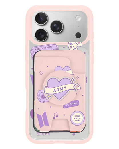 iPhone Magpop Wallet - BTS Sticker Pack