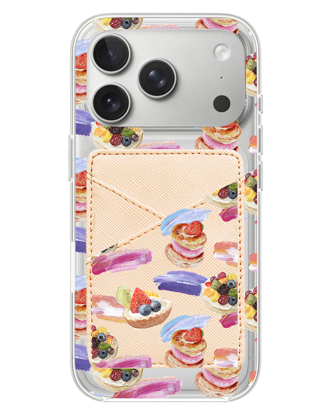 iPhone Phone Wallet Case - Fruit Pie