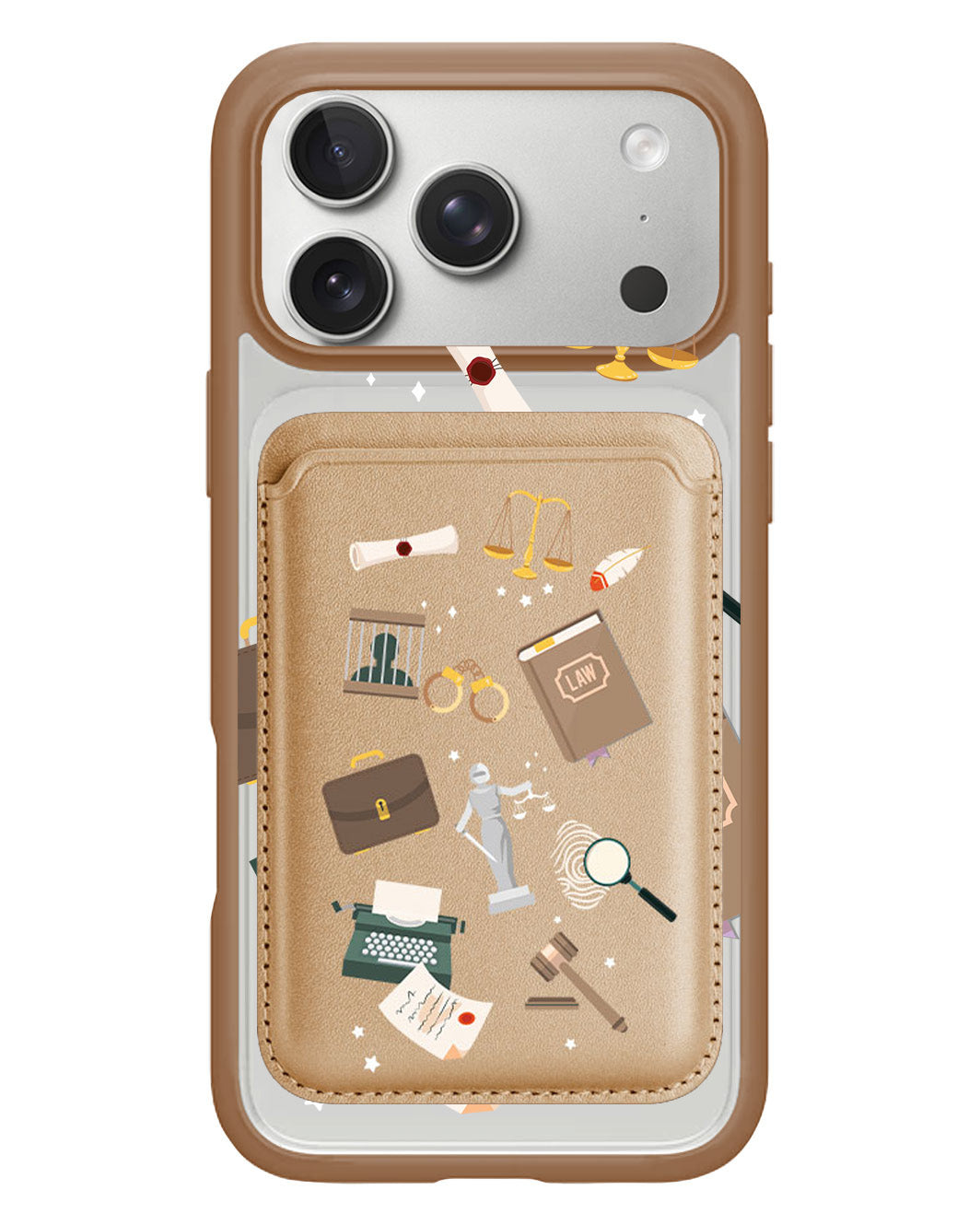 iPhone Magnetic Wallet Case - Lawyer