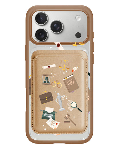 iPhone Magnetic Wallet Case - Lawyer