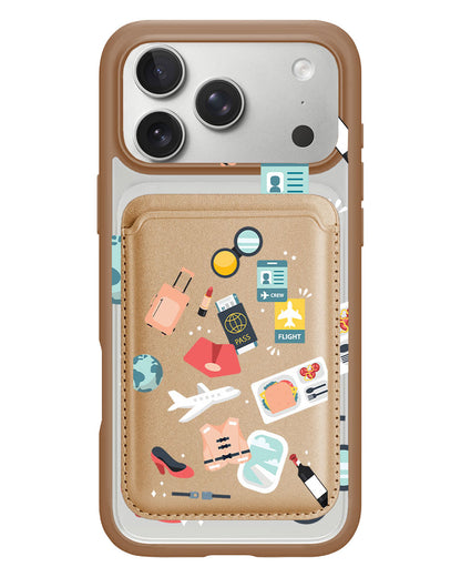 iPhone Magnetic Wallet Case - Stewardess