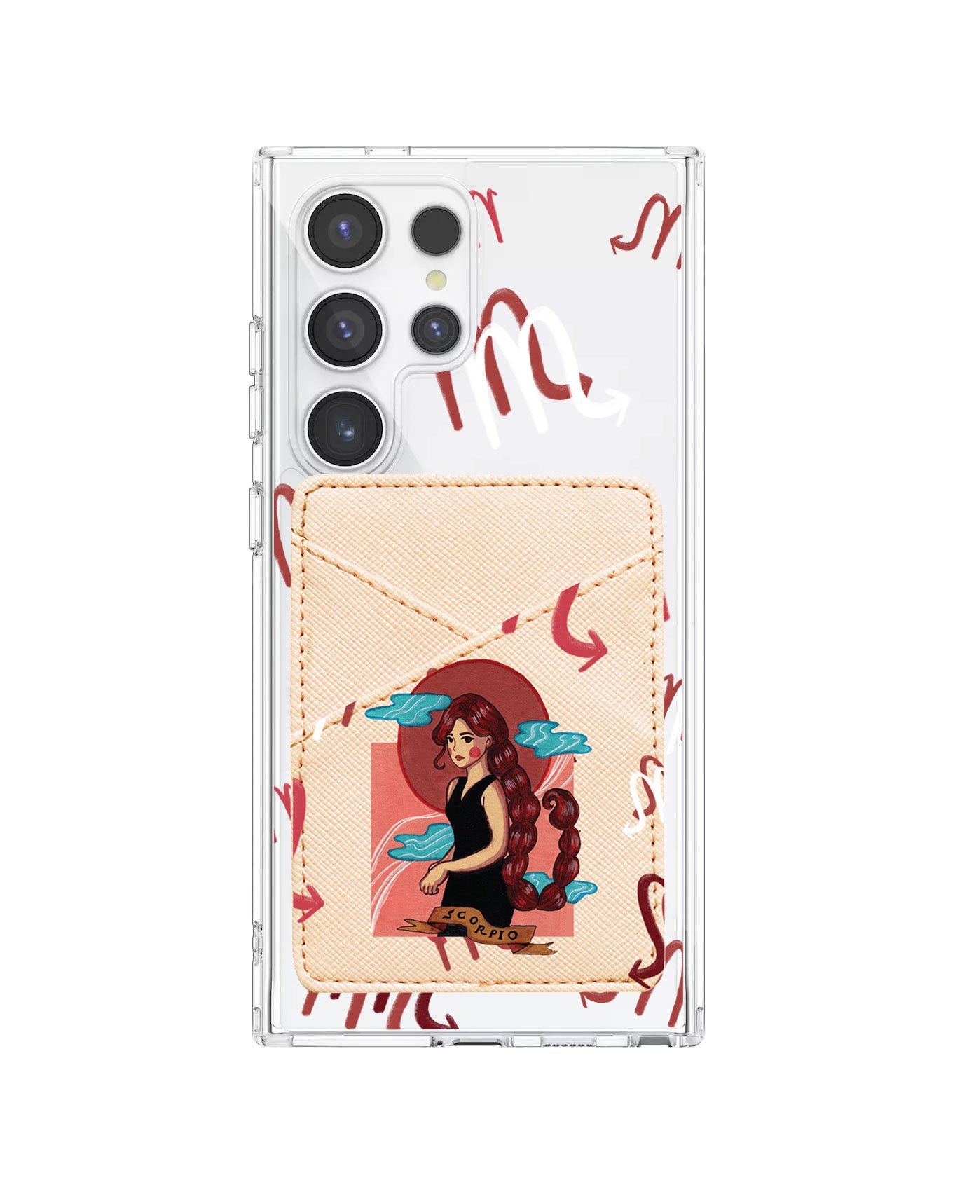 Android Phone Wallet Case - Scorpio