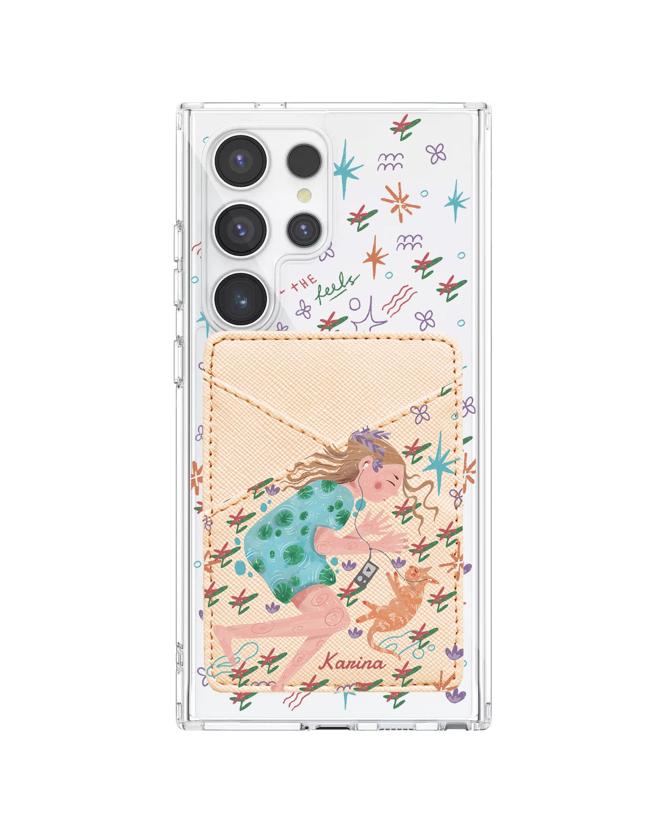 Android Phone Wallet Case - Feel The Feels