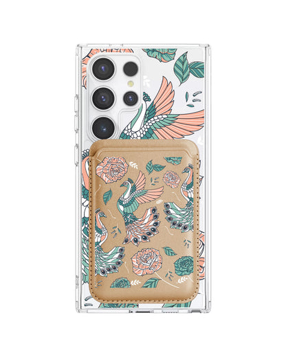 Android Magnetic Wallet Case - Bird Of Paradise 3.0