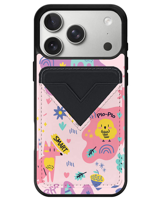 iPhone Avant Wallet Case - Pio N Friends